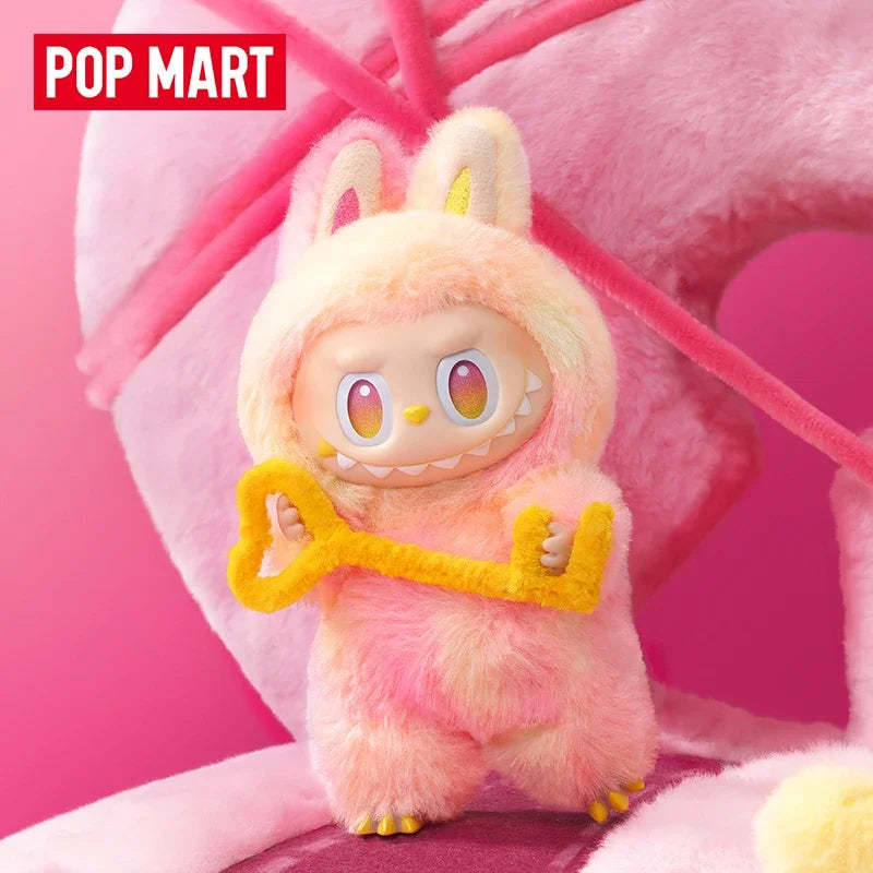 POP MART LABUBU THE MONSTERS Big into Energy Series Vinyl Plush Blind Box Toys Kawaii Anime Action Figure Surprise Mystery Box Ho HoVerra