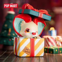 POP MAR Yoki Christmas Series Series Mystery Box 1PC/12PCS Blind Box Action Figure Cute Toy  Ho HoVerra