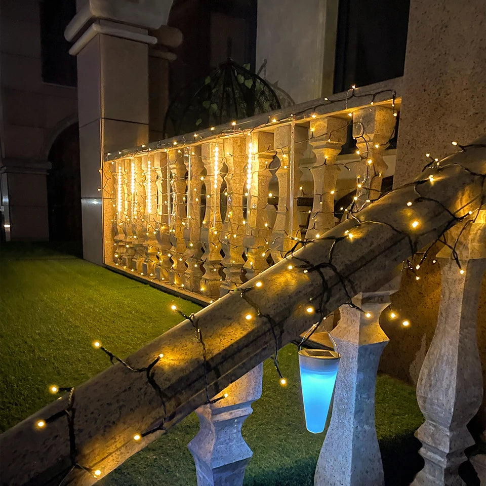 10M-100M Fairy Lights LED String Garland Christmas Light Waterproof Outdoor Indoor For Tree Street Wedding Party 2024 Decoration  Ho HoVerra